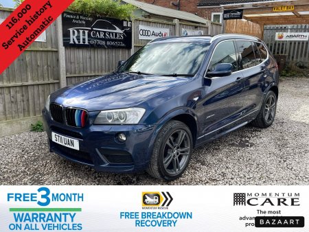 BMW X3 3.0 30d M Sport Steptronic xDrive Euro 5 (s/s) 5dr