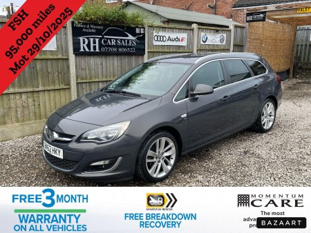 VAUXHALL ASTRA 2.0 CDTi SRi Sports Tourer Euro 5 (s/s) 5dr