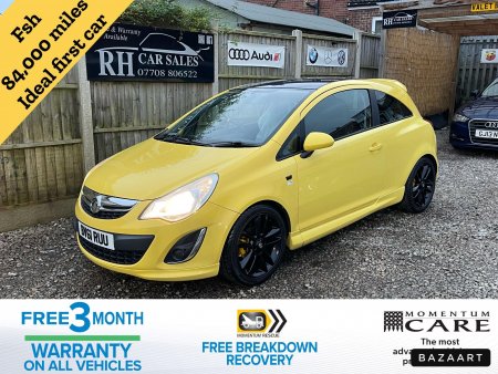 VAUXHALL CORSA 1.2 16V Limited Edition Euro 5 3dr