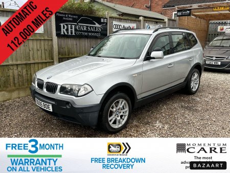 BMW X3 2.5i SE Auto 4WD Euro 3 5dr